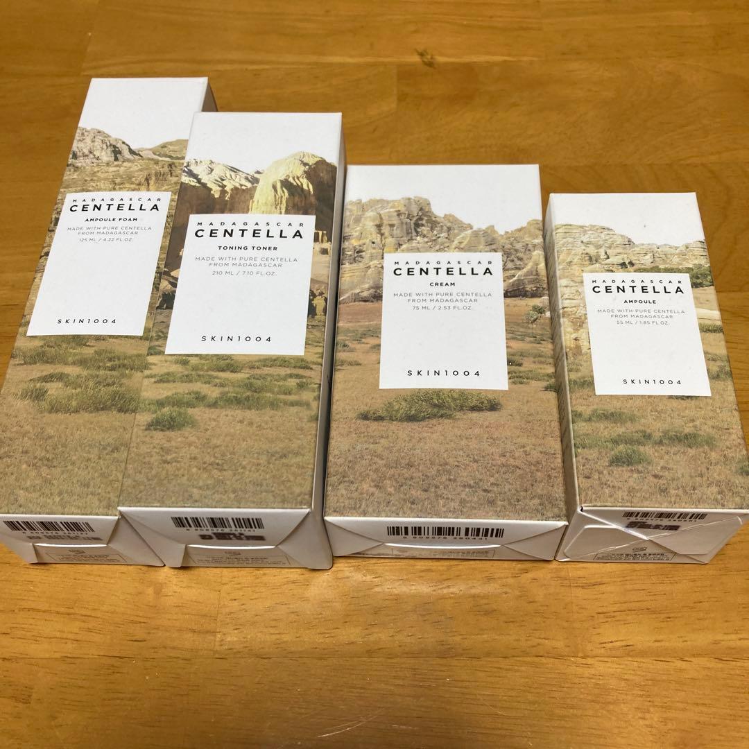 マダガスカル CENTELLA SKIN1004 スキンケア 4点セット
