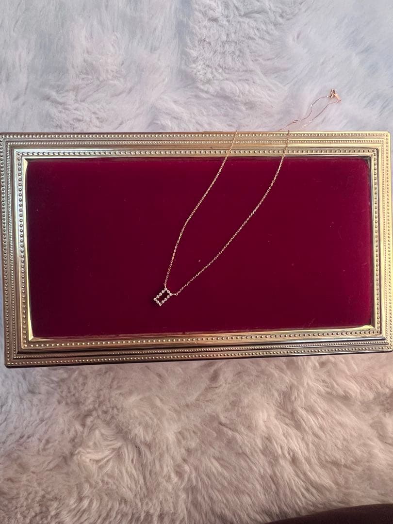 K18 ダイヤ0.06ct ネックレス