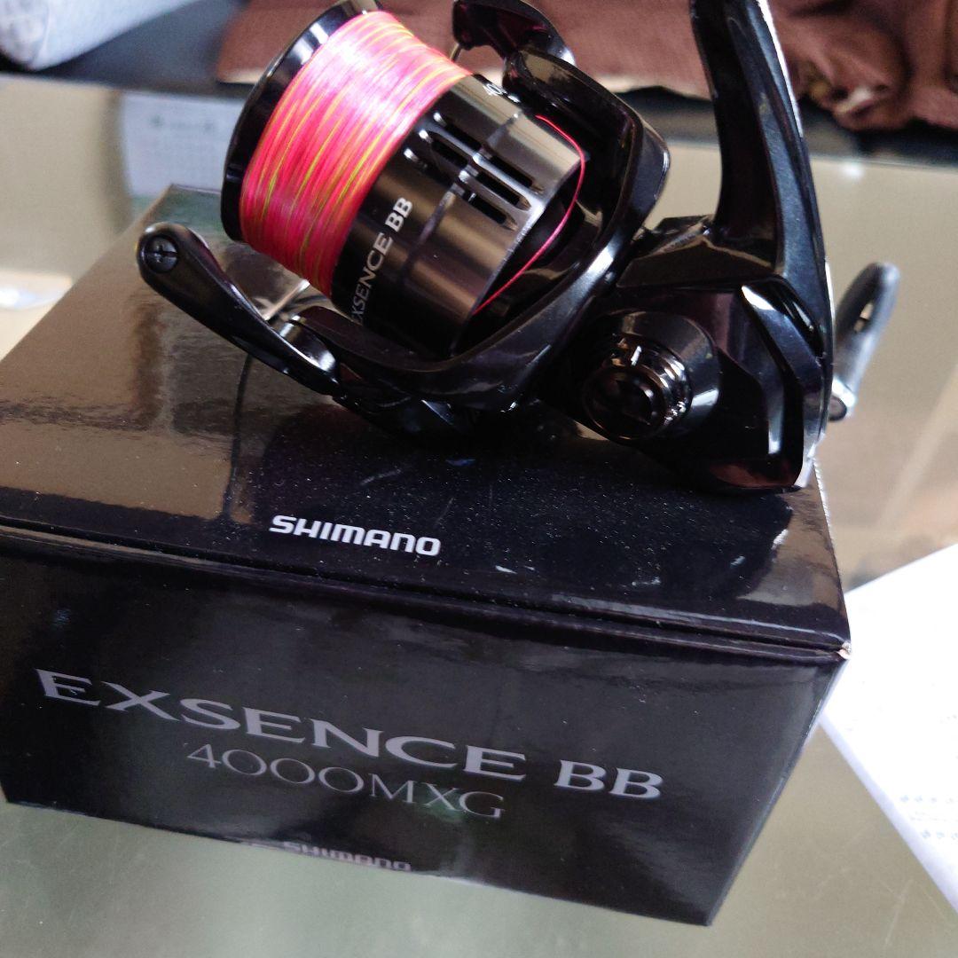 24エクスセンスBB 4000MXG　新品peライン付き。