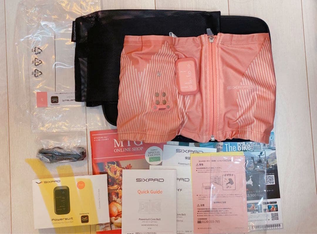 SIXPAD トレーニングウェア ピンク フリーサイズ