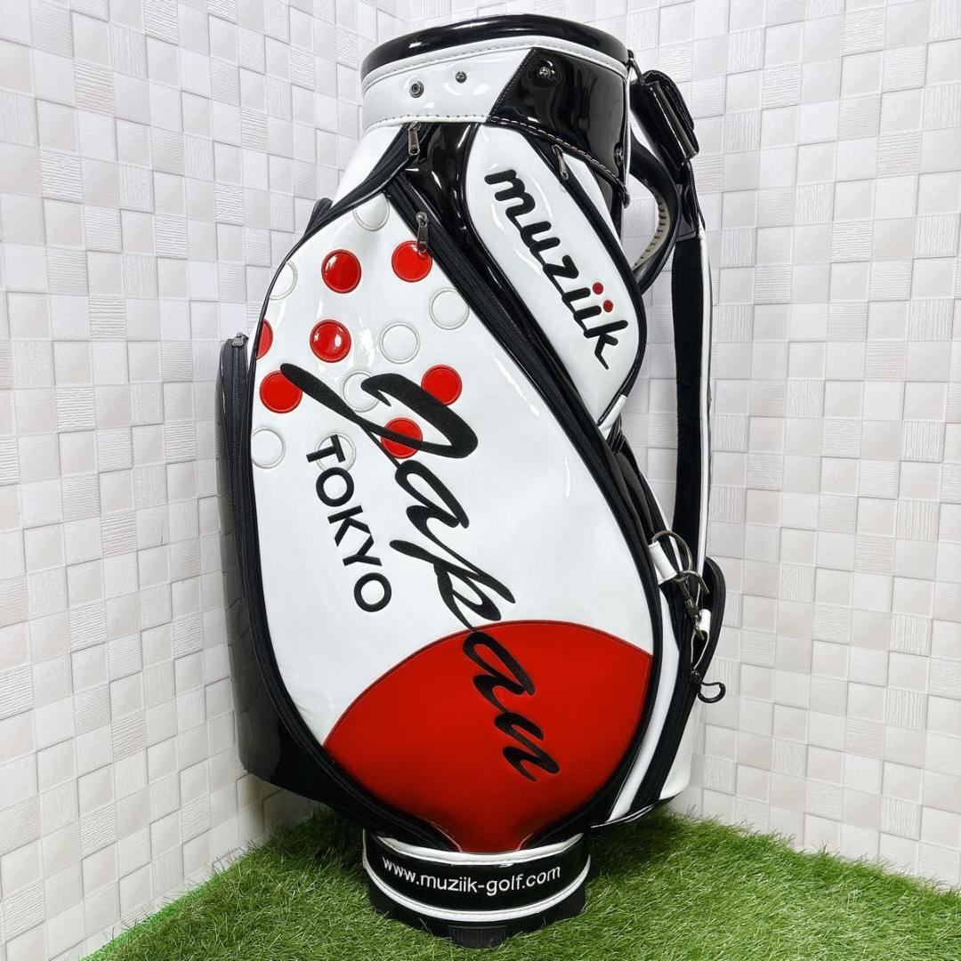 限定品 ムジーク キャディバッグ ジャパンデザイン 9.5インチ カート 3点式