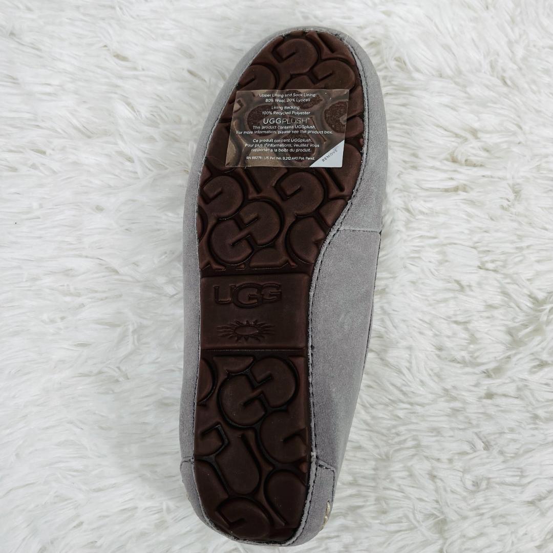 未使用 UGG ANSLEY アンスレー ライトグレー US6 23CM