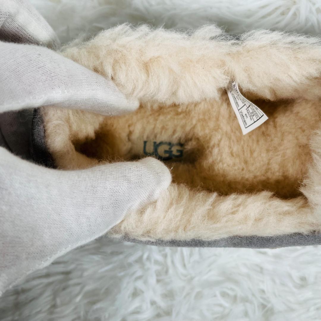 未使用 UGG ANSLEY アンスレー ライトグレー US6 23CM