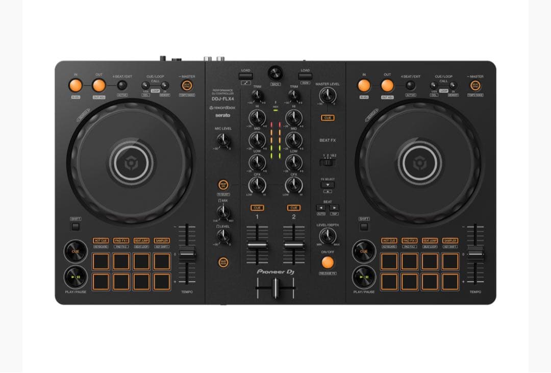 DDJ-FLX4 2ch DJコントローラー (Black)