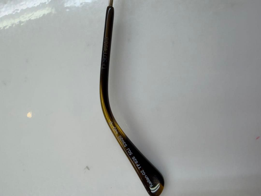 TOM FORD TF672 30J サングラス べっ甲 ライトブルーグラデ