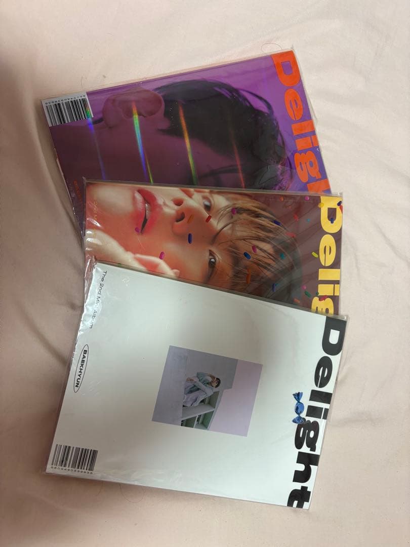 EXO Baekhyun Delight 3枚セット
