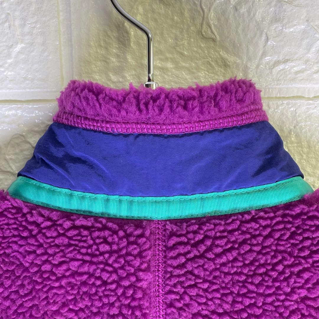 【24時間以内　匿名発送】パタゴニア　レトロX ボアベスト　パープル　Mサイズ