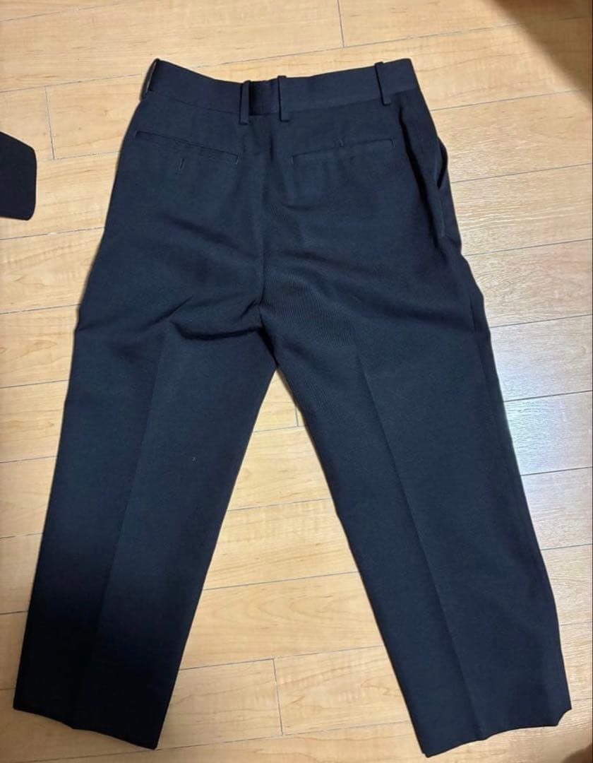 AUTRALEE 黒スラックス 2タック