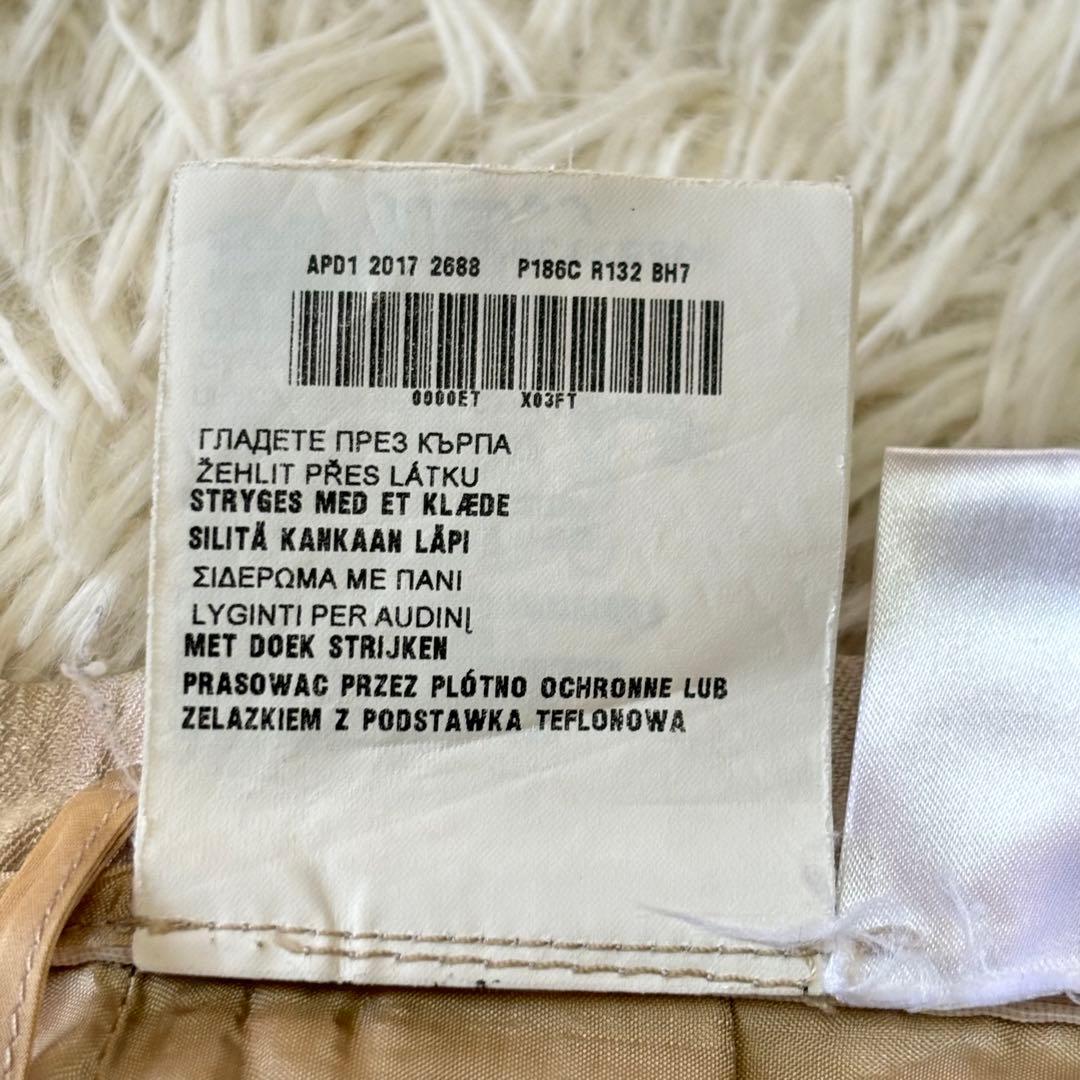 PRADA シルク混　ミニ　フレアスカート　38