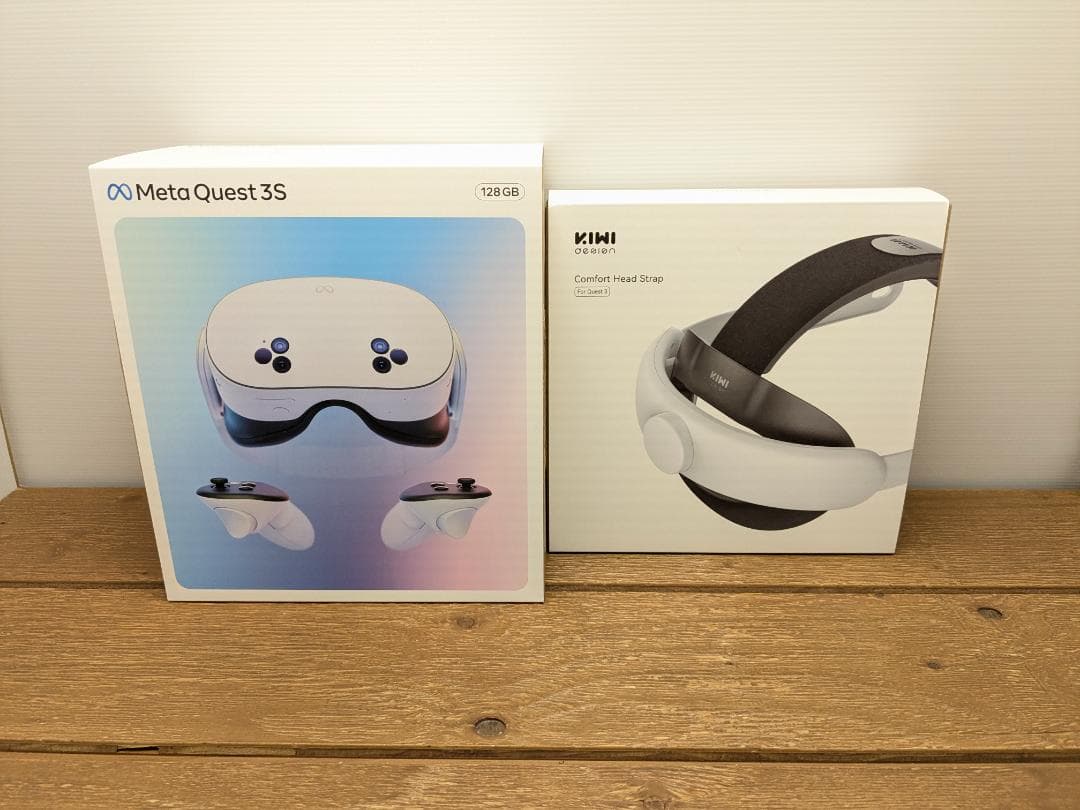  Quest 3S 128GB KIWIヘッドストラップ ケーブル付