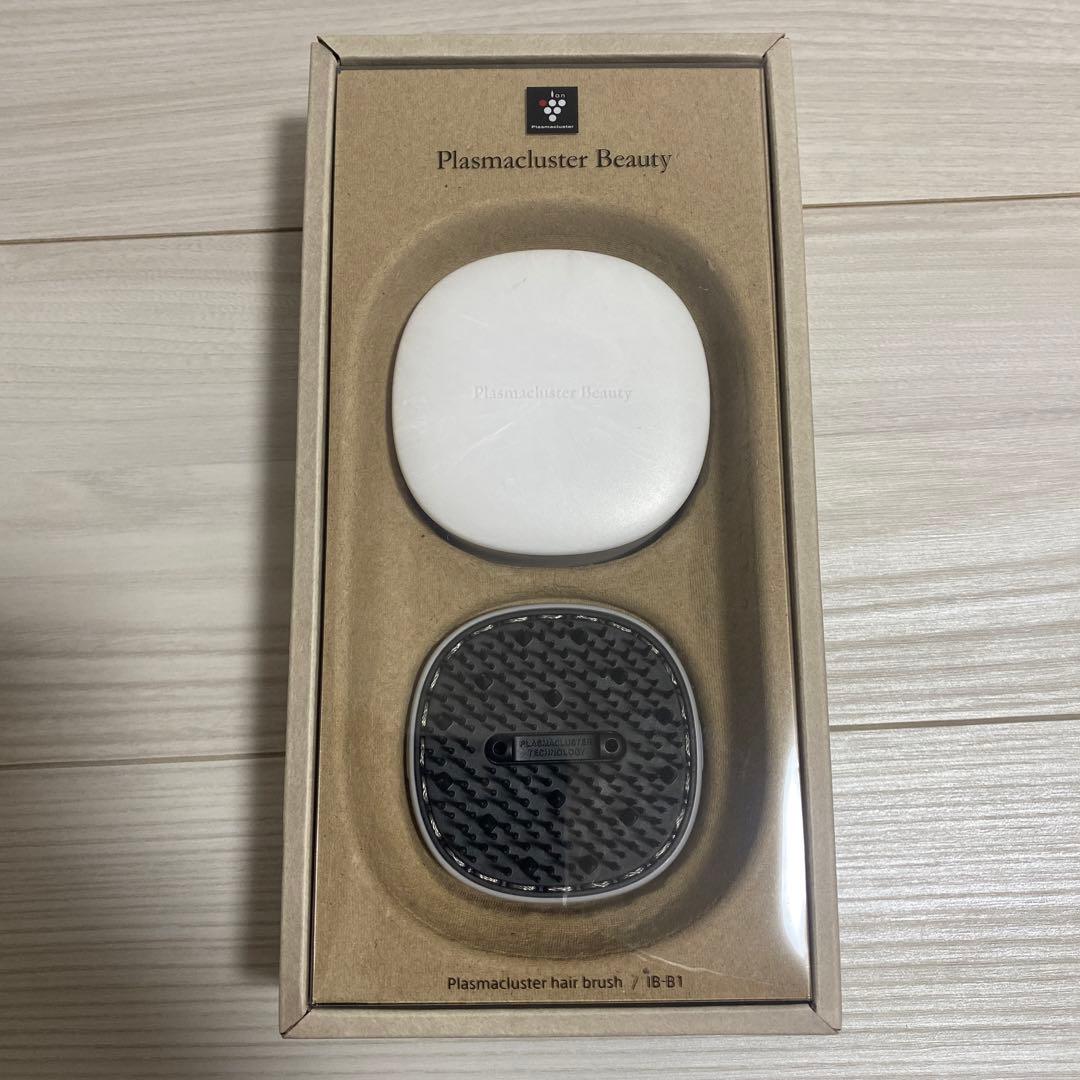SHARP プラズマクラスター ヘアブラシ IB-B1-W