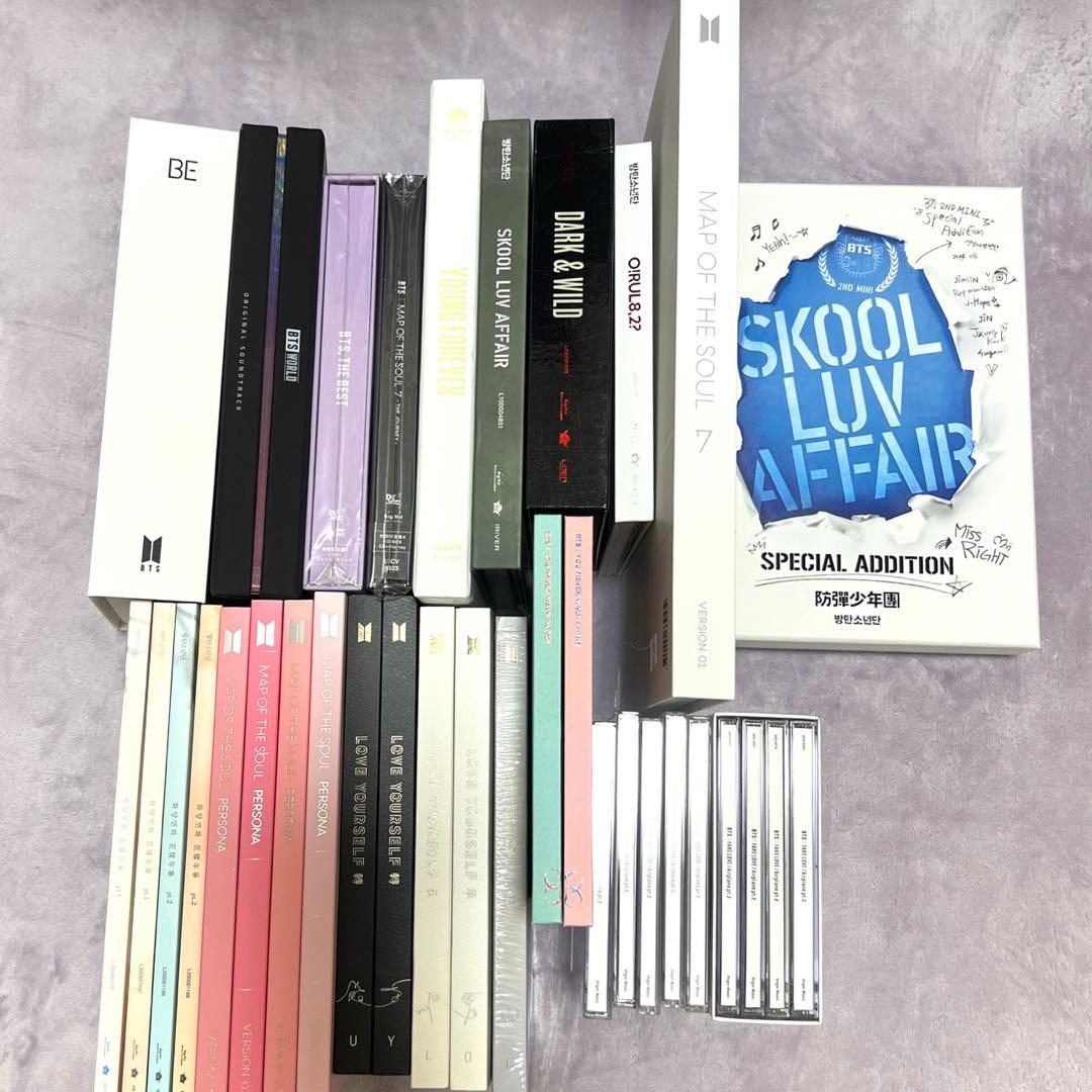 美品 BTS CD アルバムセット まとめ売り 34枚