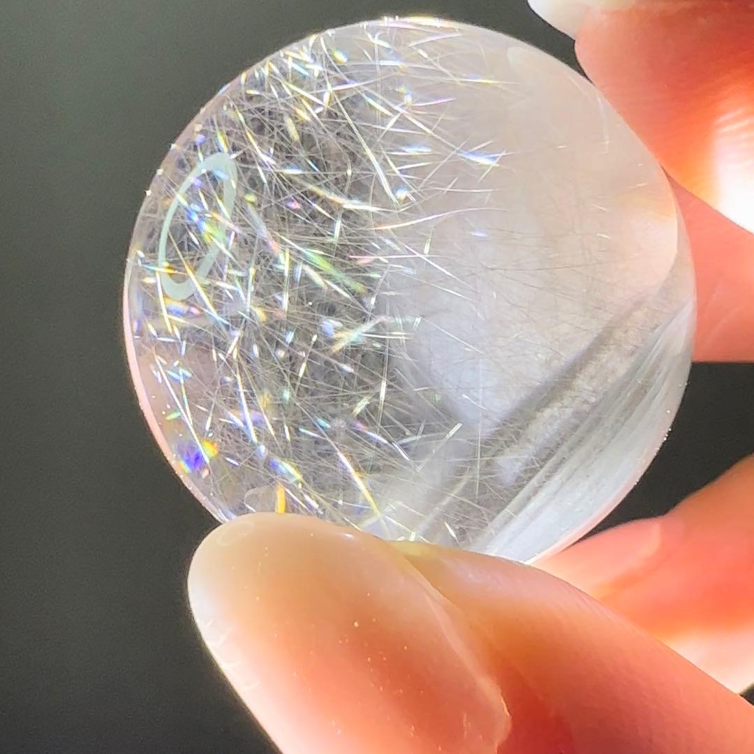 シルバールチルクォーツ/ブルッカイトインクォーツ/rutile