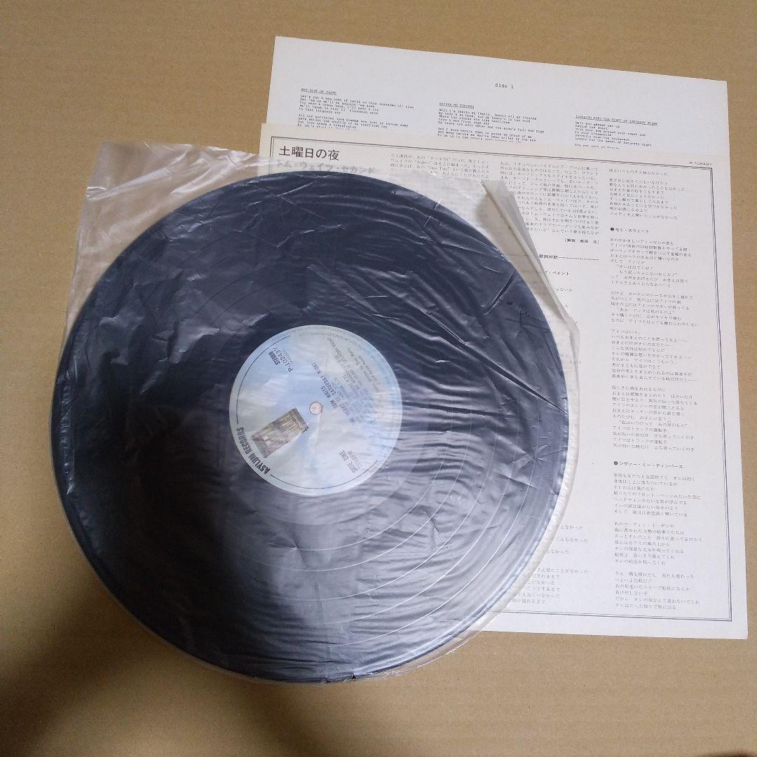 レコード　The Heart of Saturday Night　トム・ウェイツ