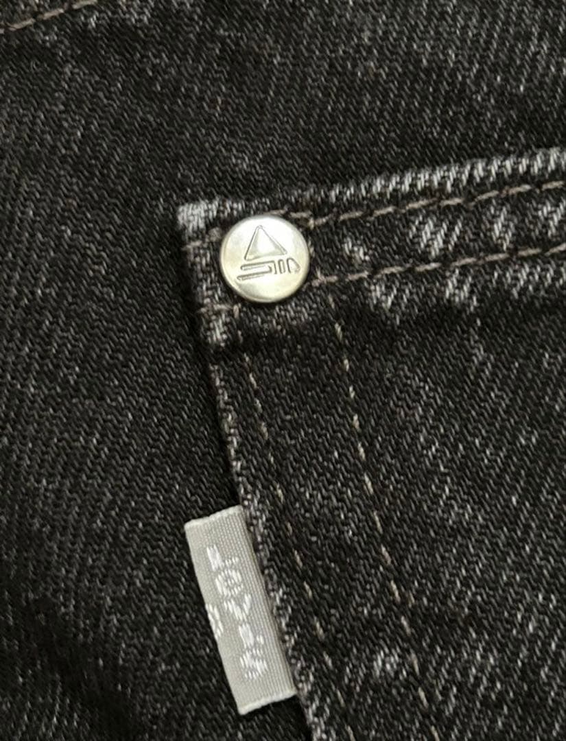 Levi's SILVERTAB Black W34L30 バギーカーペンター