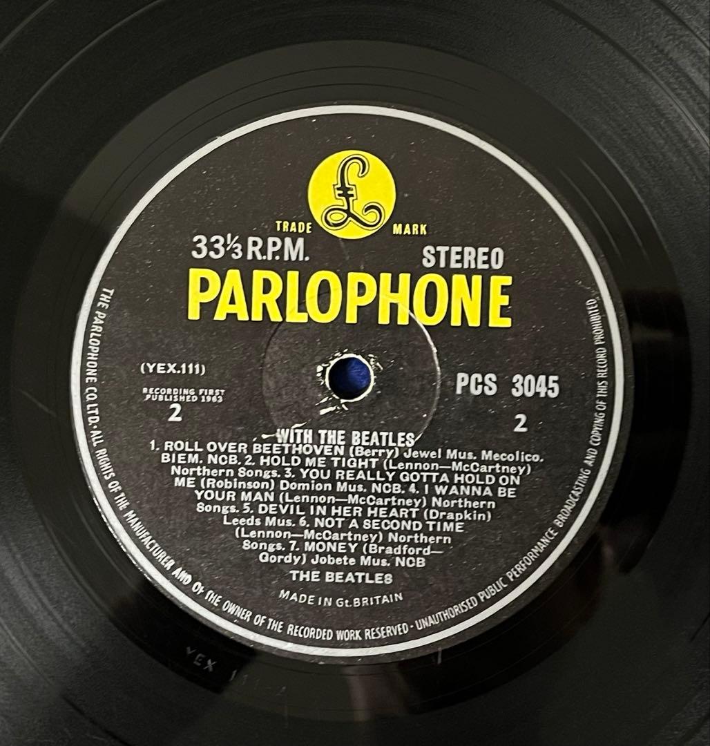 UKOrg ビートルズ With The Beatles 稀少ステレオ初版