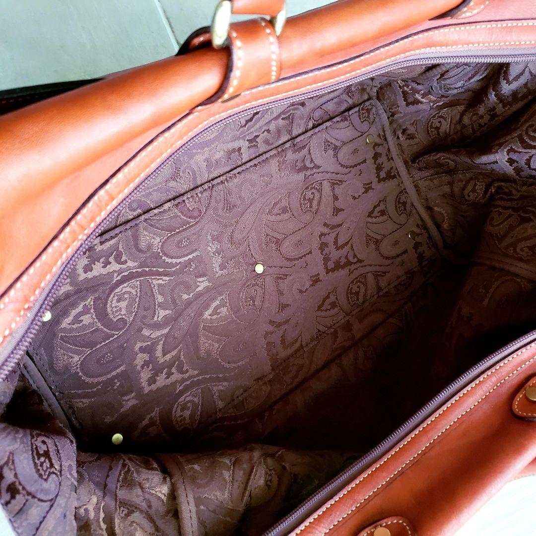 ★美品★　INDEED　インディード　レザー　ボストンバッグ　OPTIMA