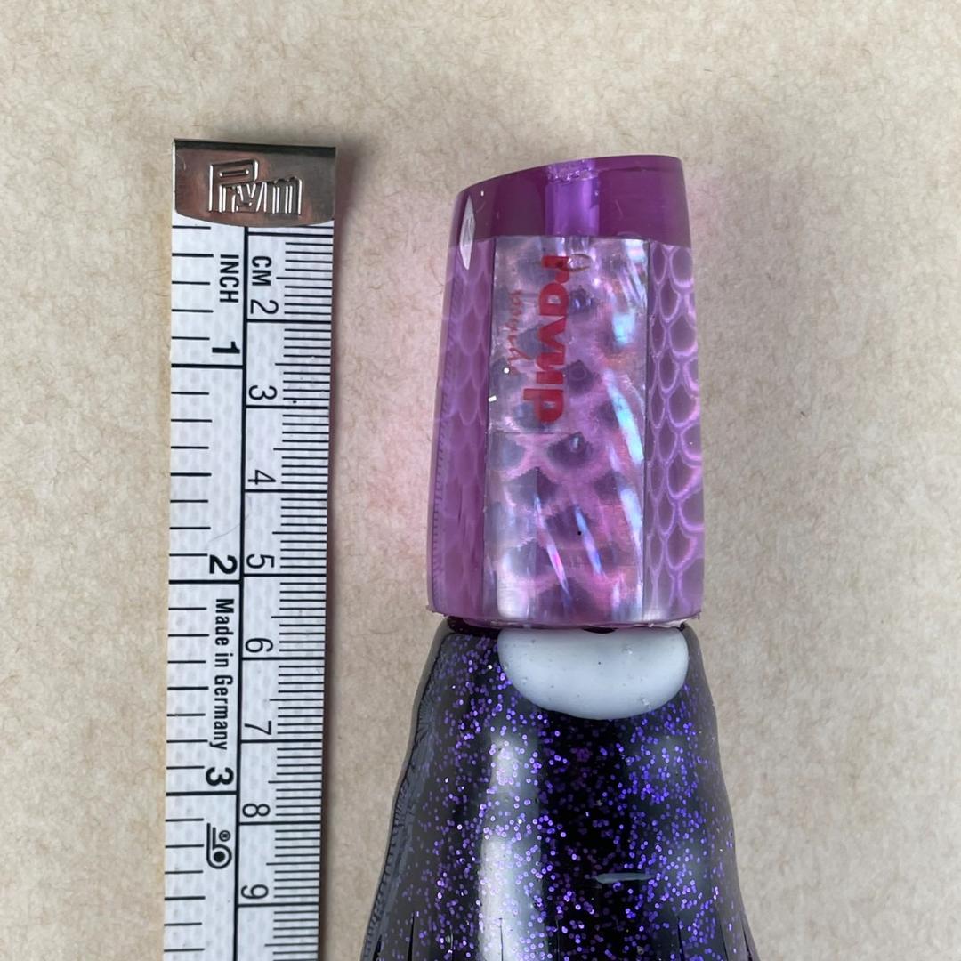 【未使用　トローリングルアー】スカートルアー　３本セット　カジキ　ソフトヘッド