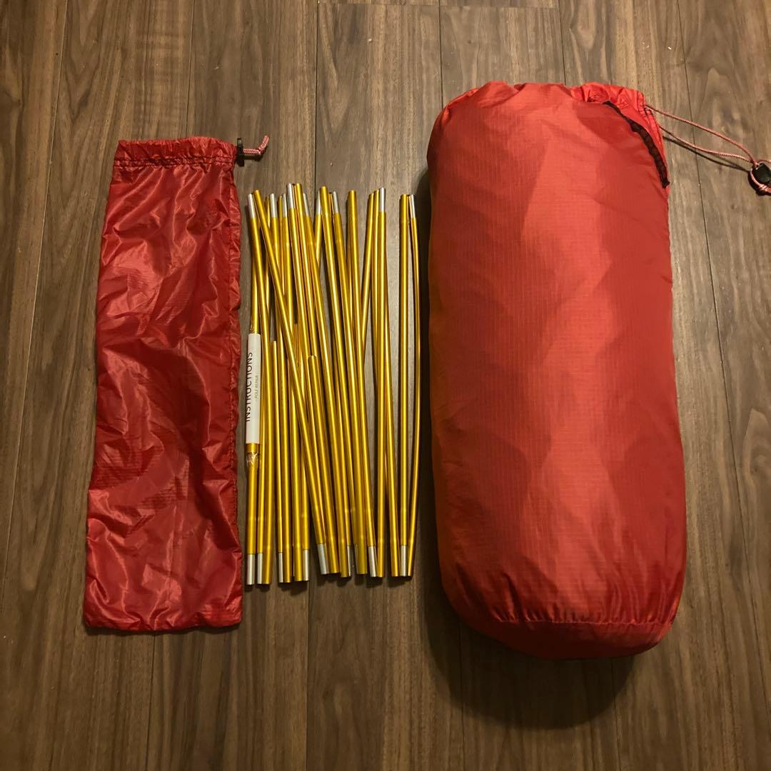 【最終値下げ】HILLEBERG Anjan 3 GT レッド