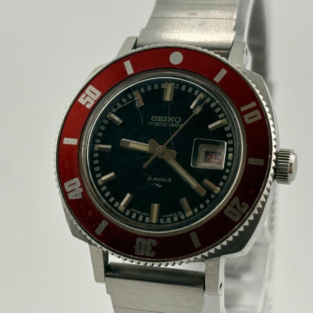【希少】セイコー　レディース　自動巻　2517-3270 希少