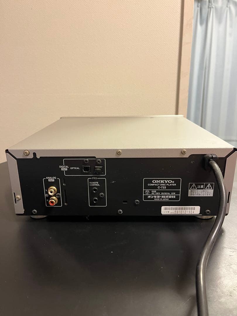 ハチミツ　ONKYO アンプ A-933 CDプレーヤー　733
