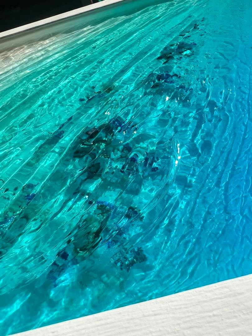 【レジンアート】波紋アート／B4size／アートパネル／壁掛け可能