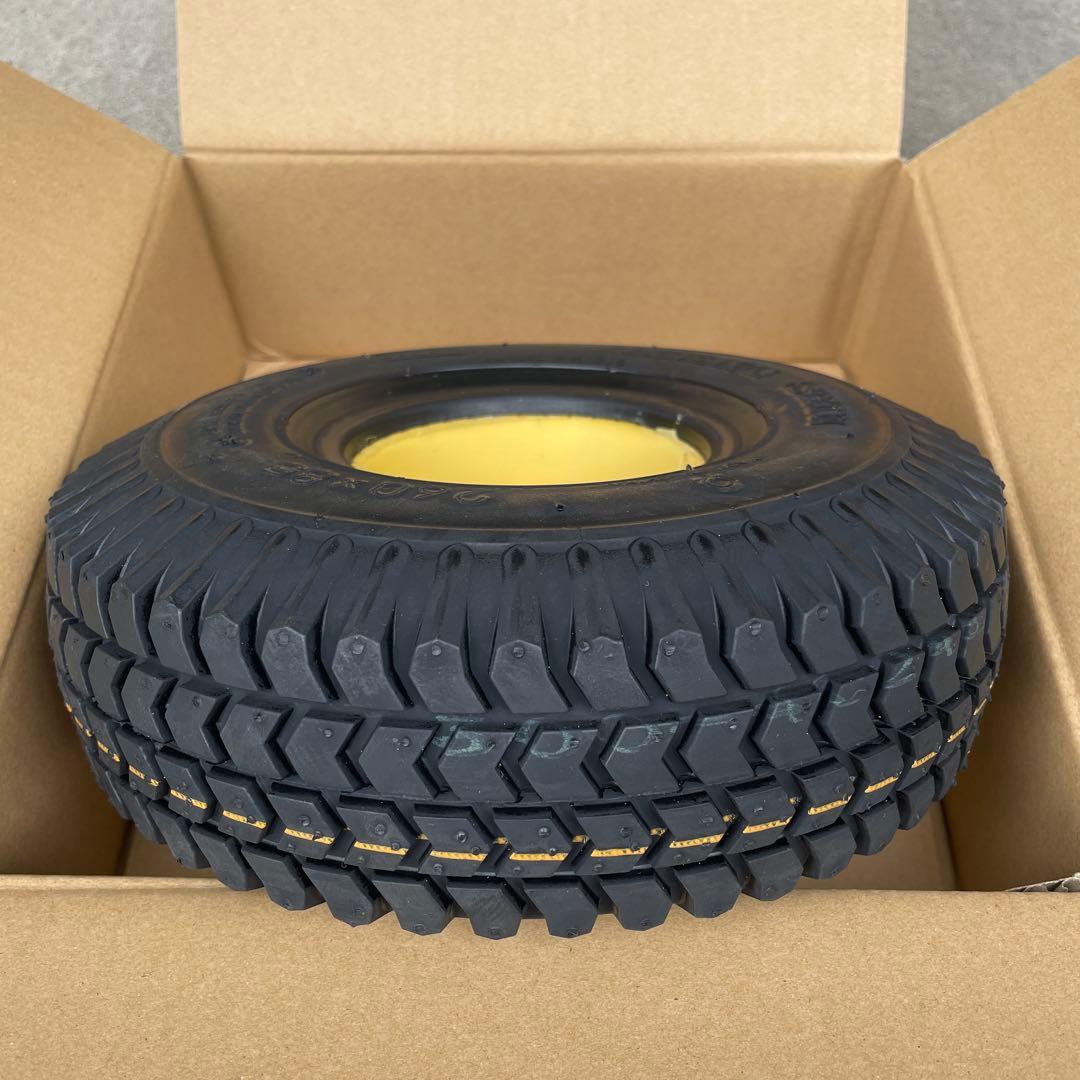 送料無料【新品】ノーパンクタイヤ2個セット スズキセニアカー用