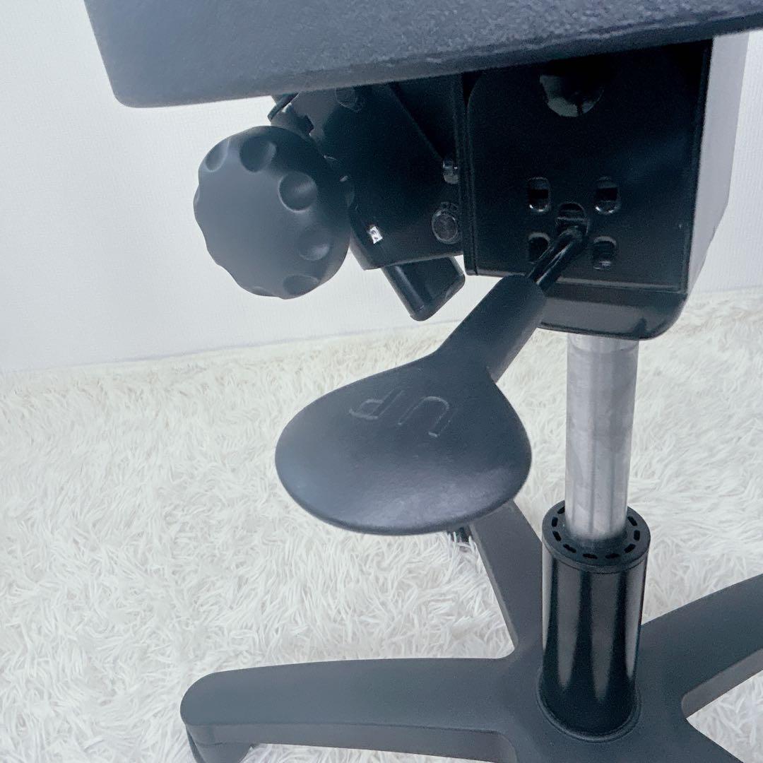 美品　アーユルチェア オクトパス ブラック　ayurchair キャスター　腰痛