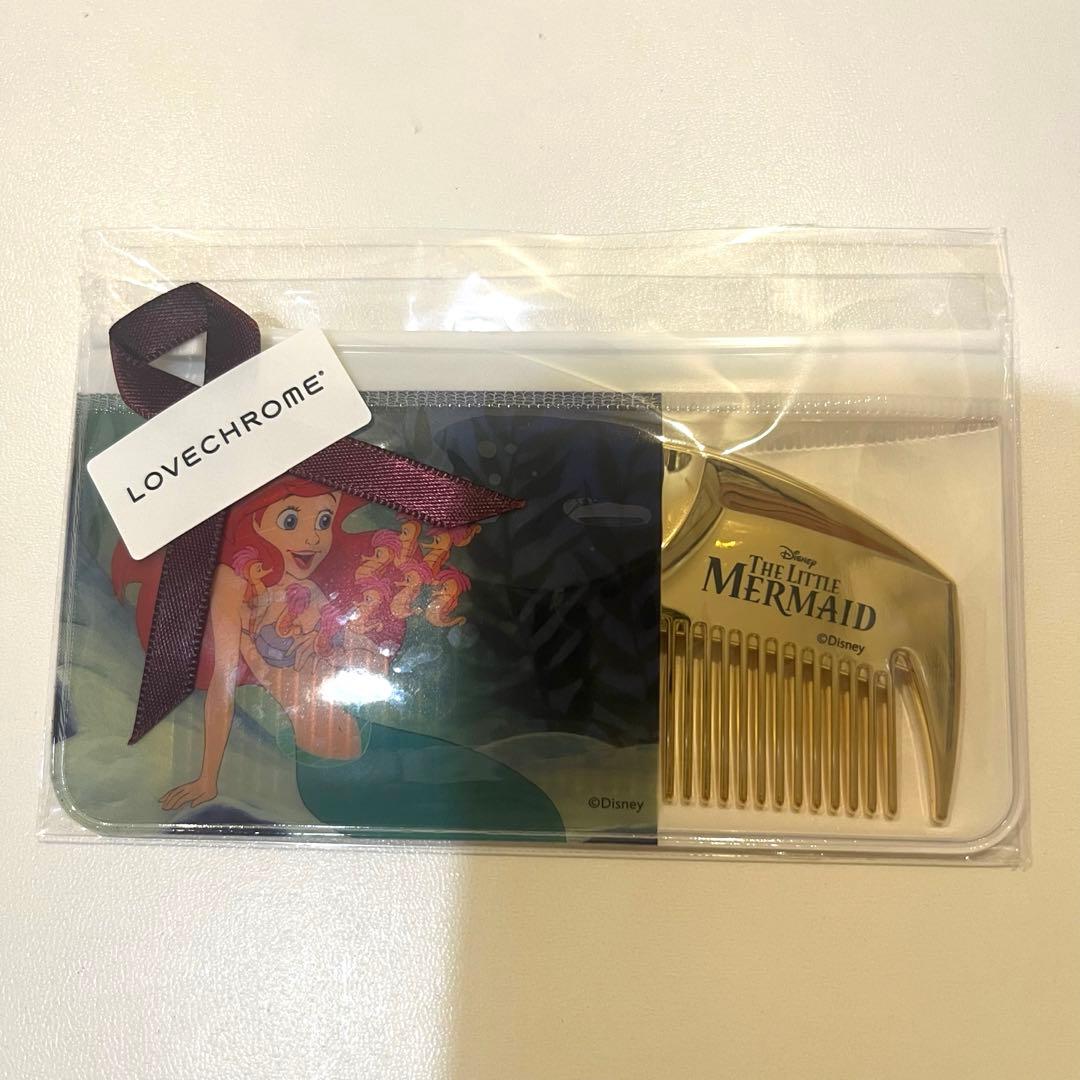 ラブクロム アリエル ゴールドコーム ツキ　ディズニー