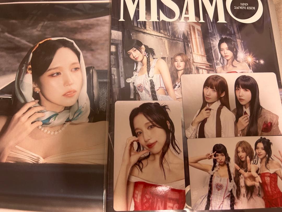 MISAMO アルバム ミナちゃん豪華版トレカセット(シリアルなし)