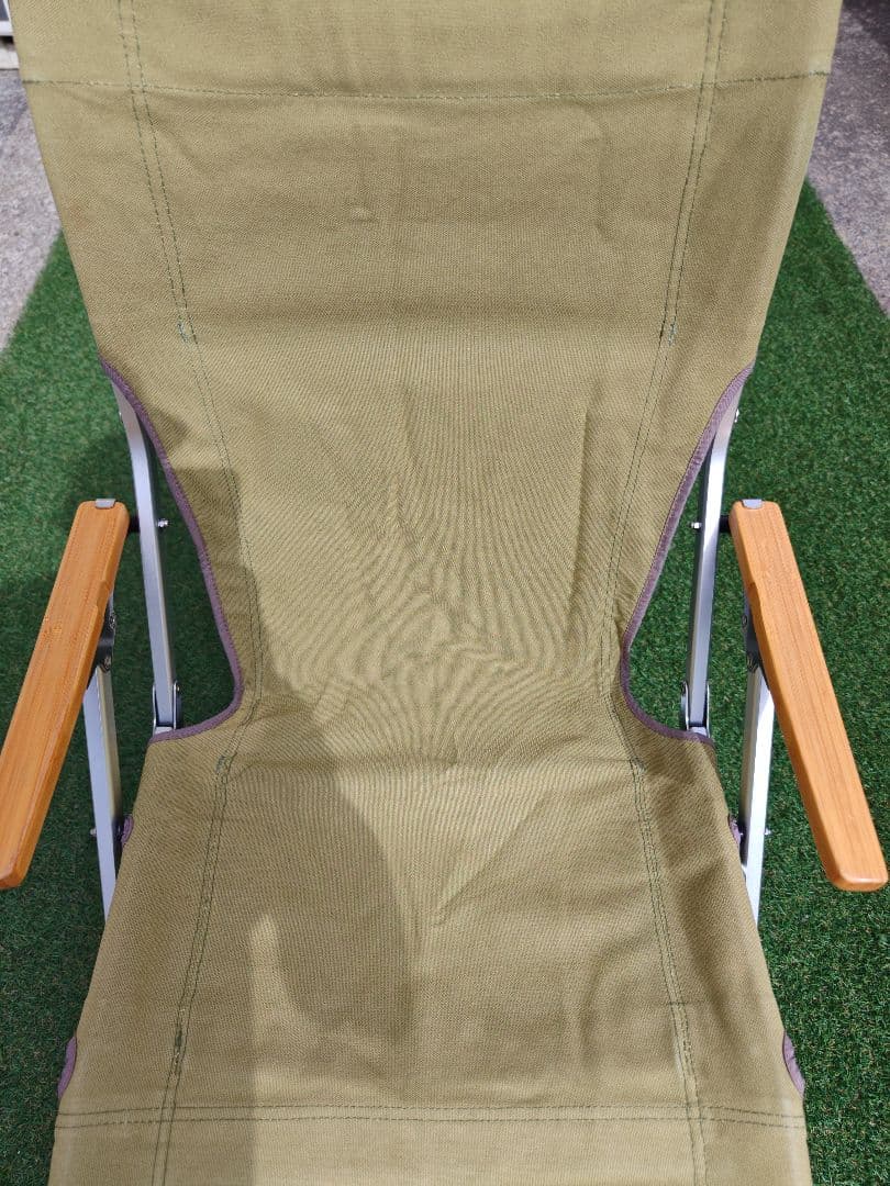 スノーピークローチェア　廃盤品グリーン