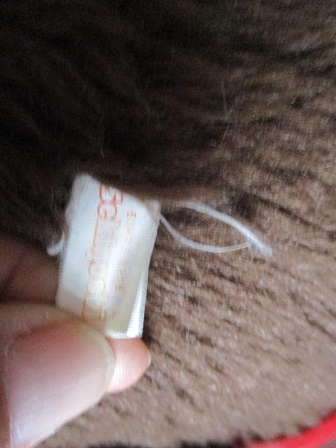 モンチッチ　ぬいぐるみ２体 セキグチ　泣き顔 赤いスタイ　男の子 BIGサイズ