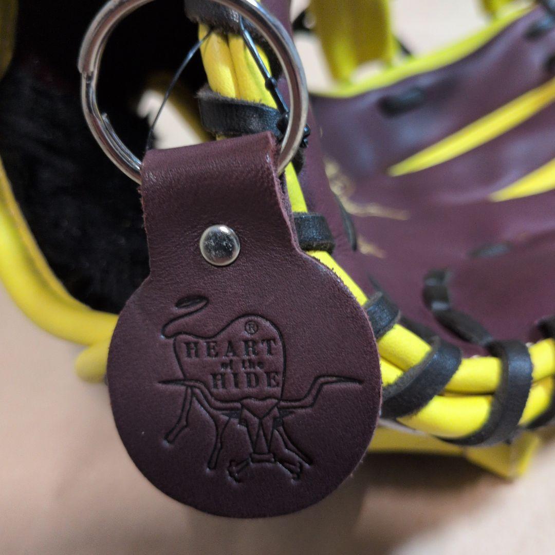 ローリングス:軟式用グラブ:右投げ:一般大人用:チョコ/イエロー:11.5インチ