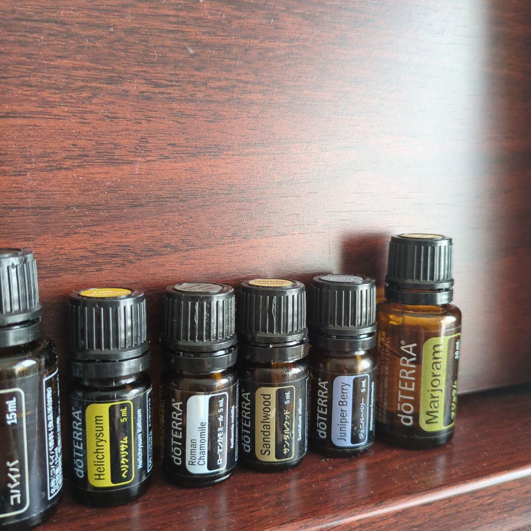 doTERRA 木箱50 エッセンシャルオイル　13本　ショッパー　　まとめ売り