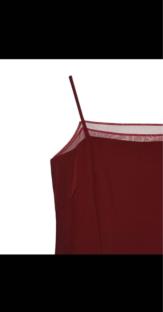 【ANDRESD】 ケミカルレースジッパードレス