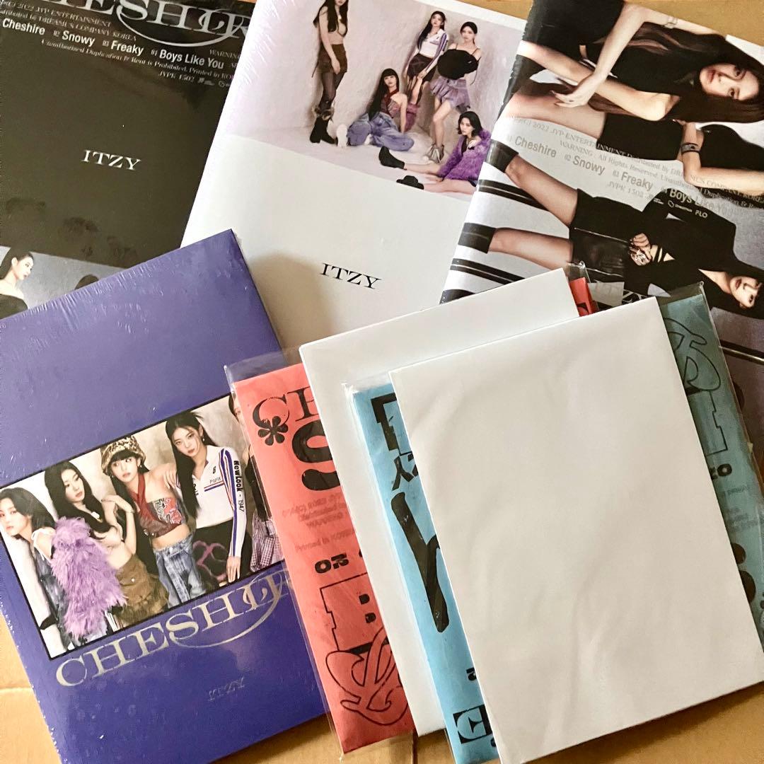 【新品未開封】ITZY アルバム CHESHIRE スペシャル 限定　6種セット