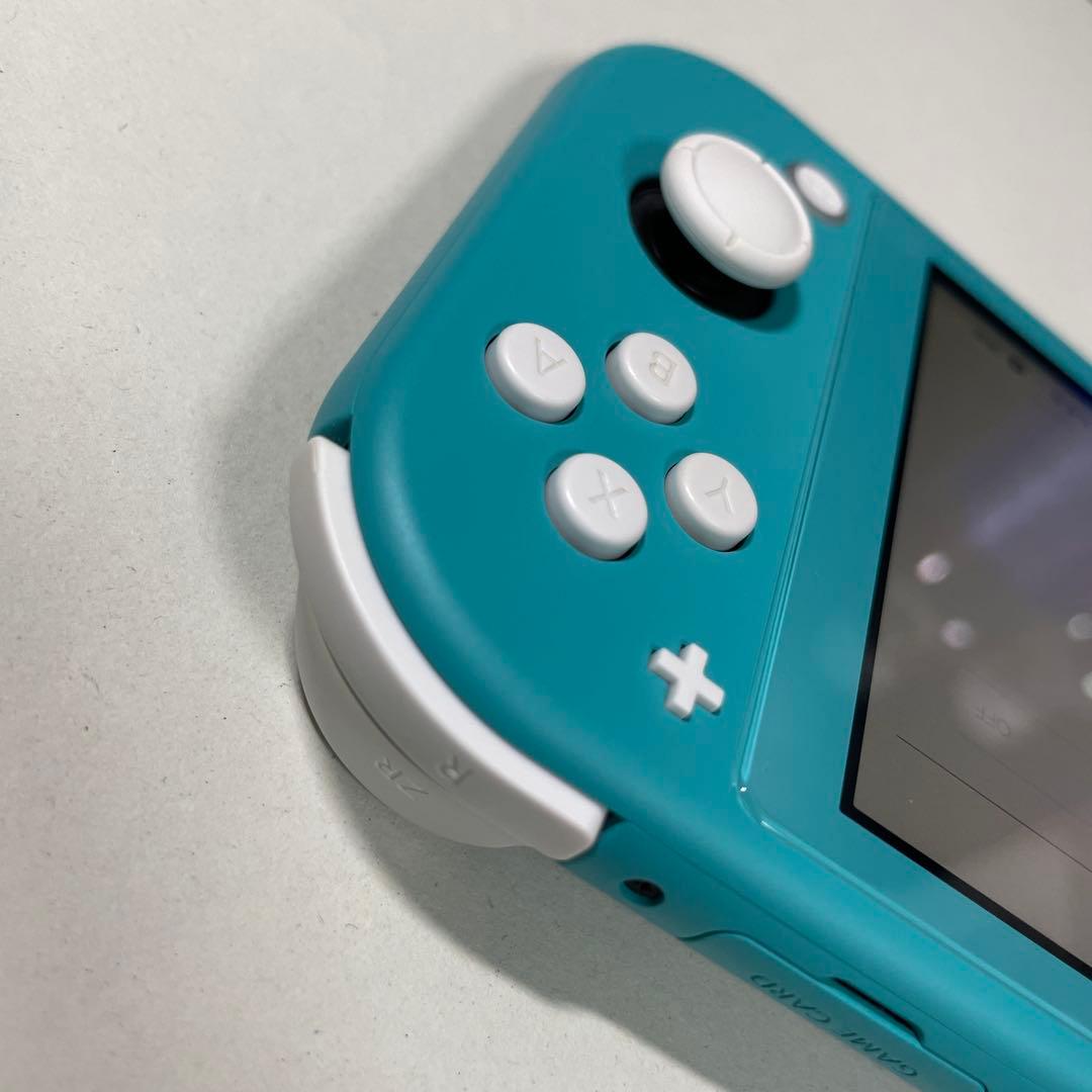 Nintendo Switch Lite ターコイズ 美品 SDカード ケース付