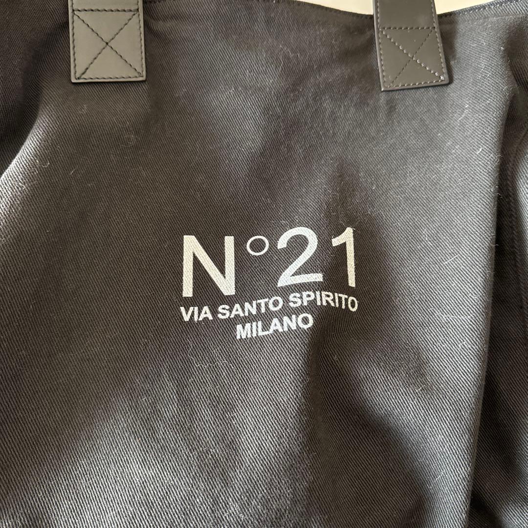 N°21 ブラック トートバッグ