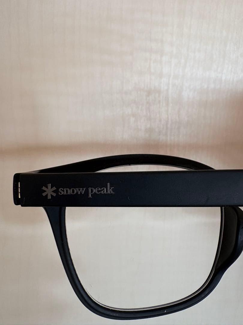 JINS スノーピーク　コラボメガネ
