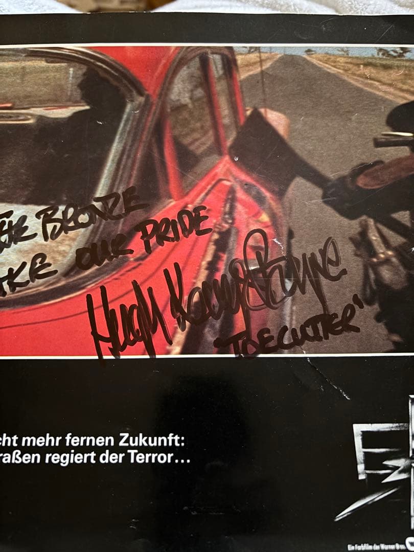 激レアMadMax トゥカッター　イモータンジョーサイン入り　マッドマックス