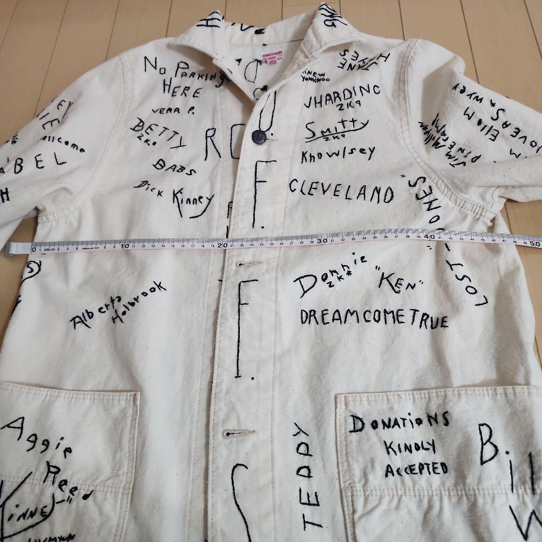 試着のみ　デニム&ダンガリー　ネップチノラクガキジャケット02 160 M