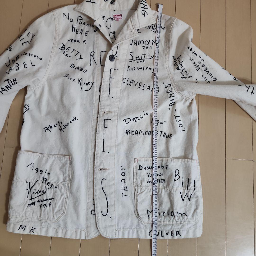 試着のみ　デニム&ダンガリー　ネップチノラクガキジャケット02 160 M