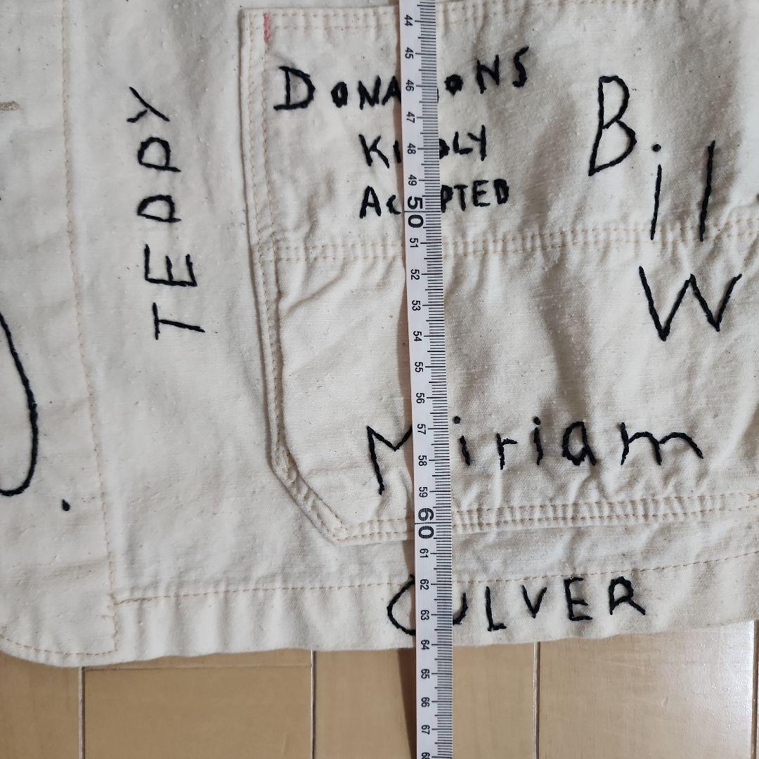 試着のみ　デニム&ダンガリー　ネップチノラクガキジャケット02 160 M