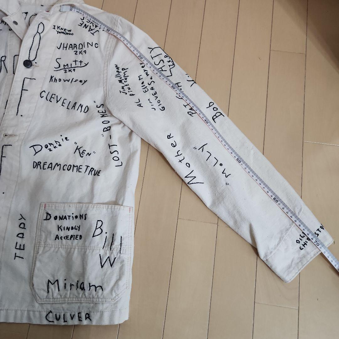 試着のみ　デニム&ダンガリー　ネップチノラクガキジャケット02 160 M