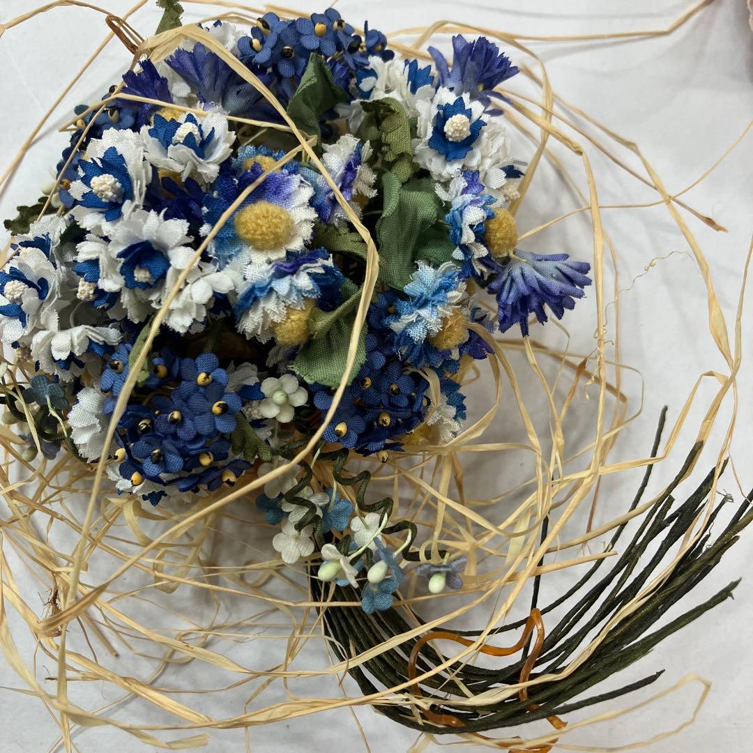 カネコイサオ ブルー コサージュ/ピンクハウス ピンク コサージュ2個set