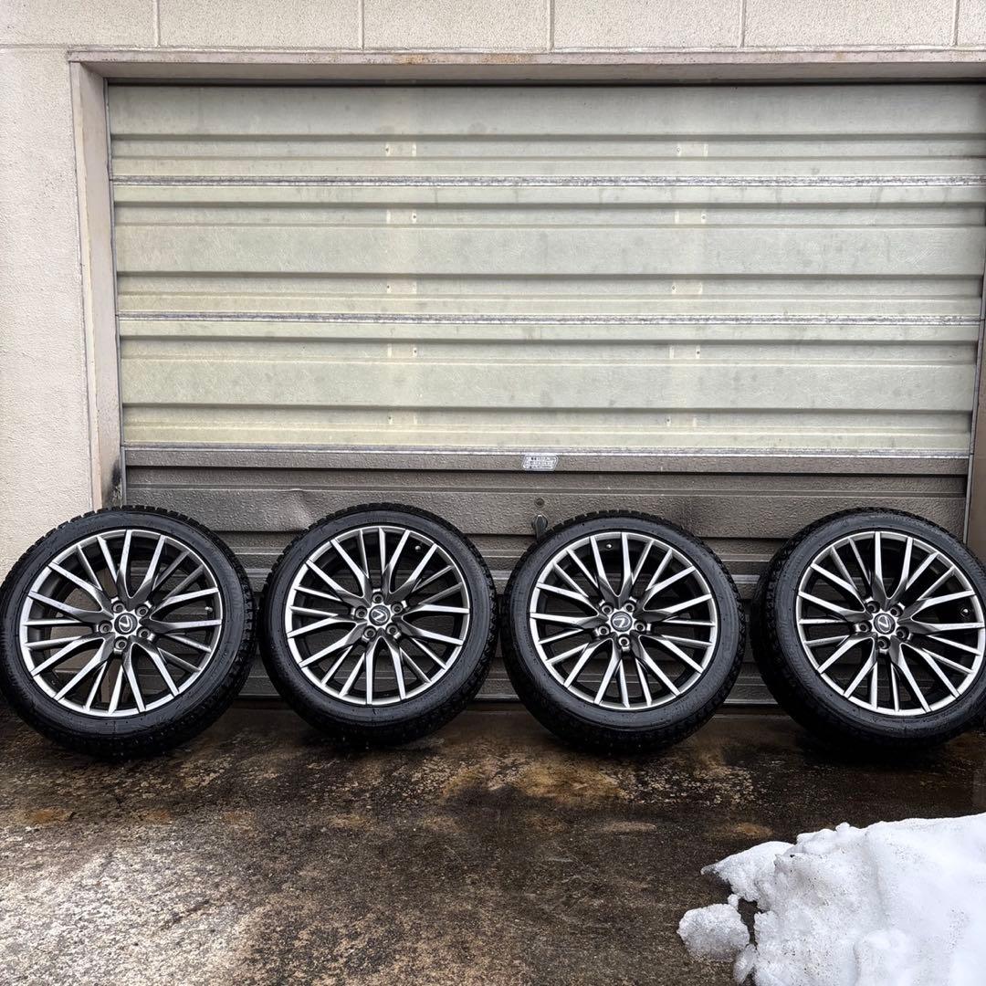 レクサス RX Fスポーツ純正20インチ ホイール、スタッドレスセット　値下げ済