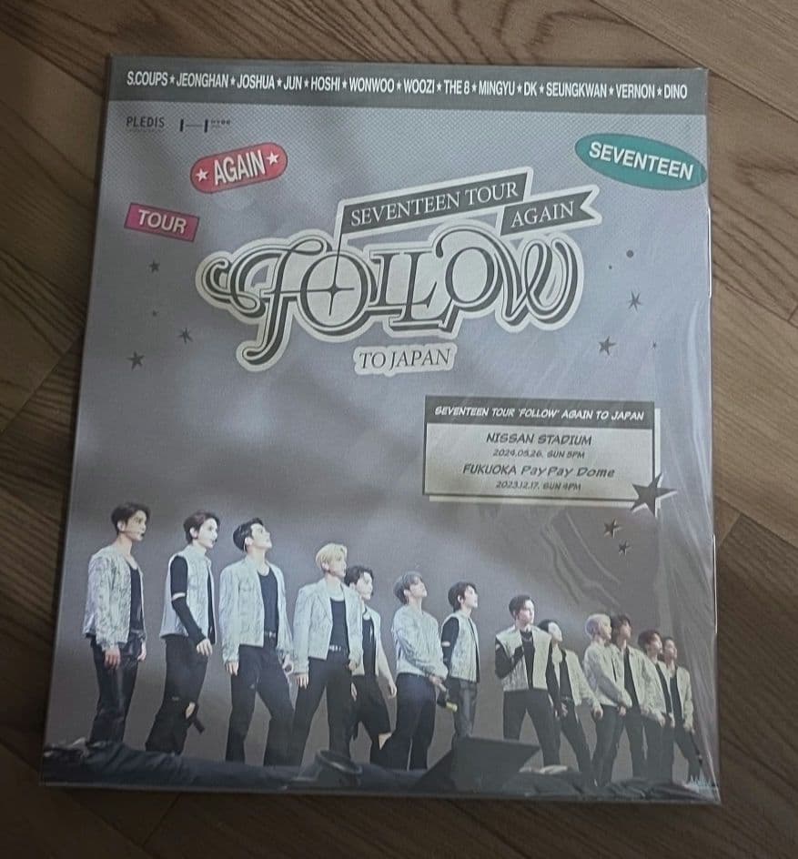 SEVENTEEN FOLLOW AGAIN TO JAPAN DVD 日産