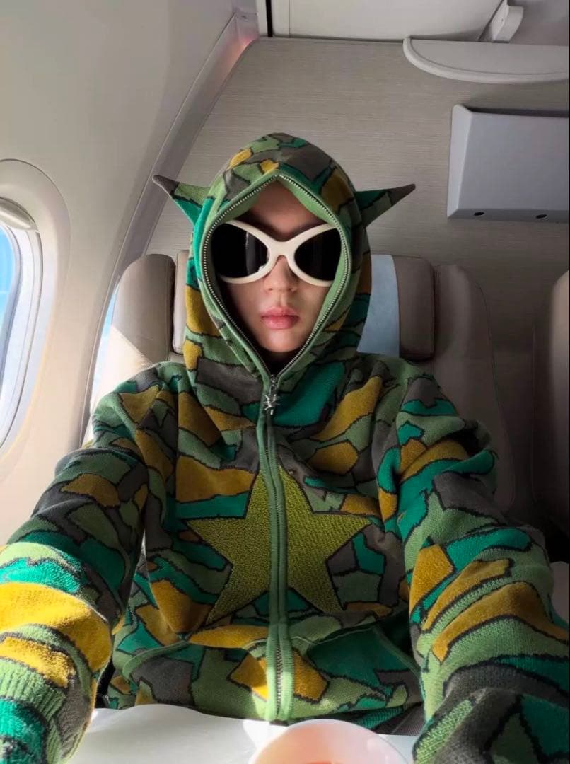 廃盤Heaven by Marc Jacobs 迷彩柄パーカー　XG JURIN