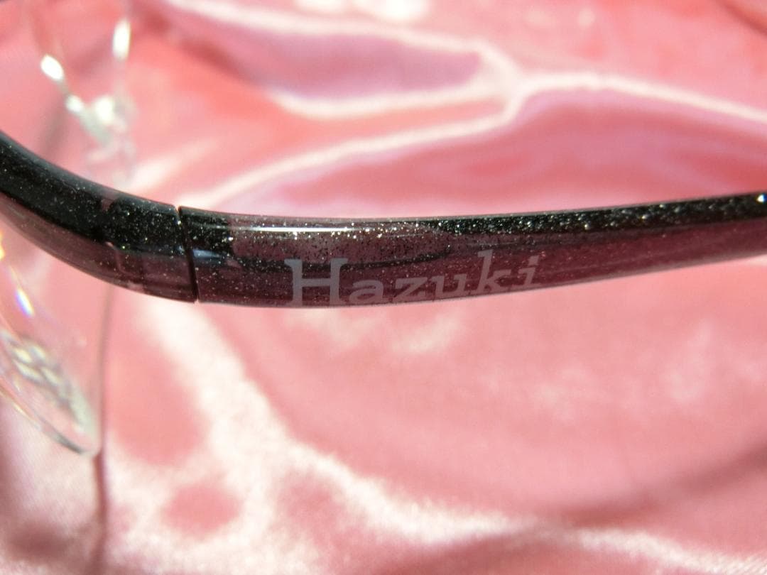 新品未使用☆ハズキルーペ＊ブラックグレー色　1,32倍　ラージ クリアー ケース