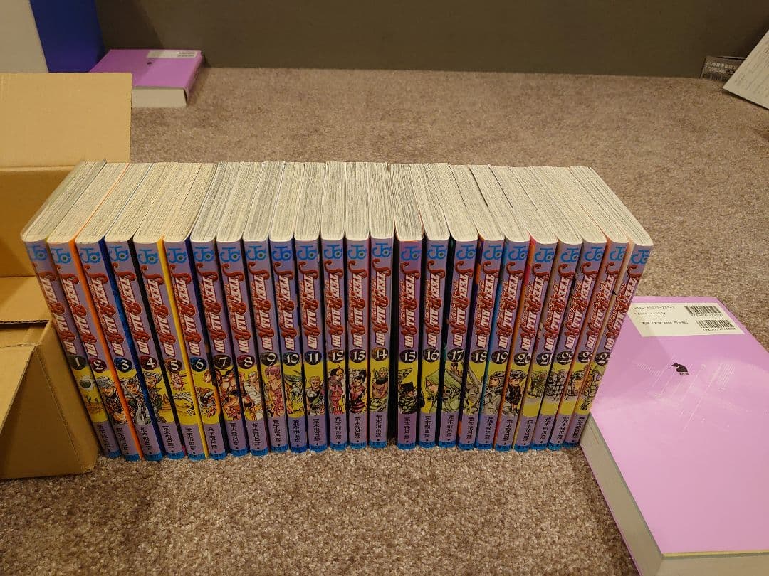 【美品】ジョジョの奇妙な冒険1〜7部 全巻セット